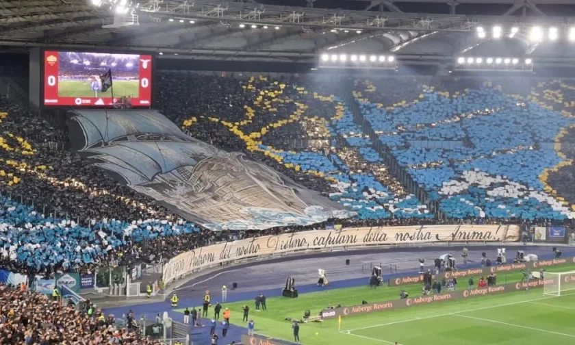 Pippanera: il simbolo della fondazione della Lazio rivive nella coreografia della Curva Nord